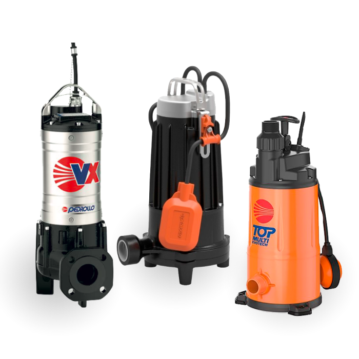 Насосы Pedrollo VX 40, Tritus, Top Multi Evotech