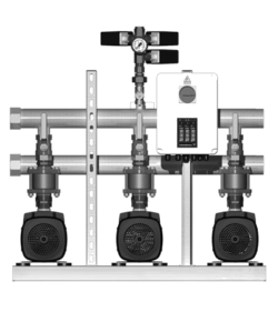 Насосная установка Grundfos HYDRO MULTI-S 2 CM3-4